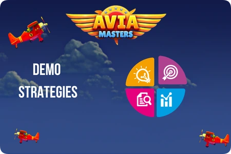 Aviamasters demo strategy and autoplay settings screen